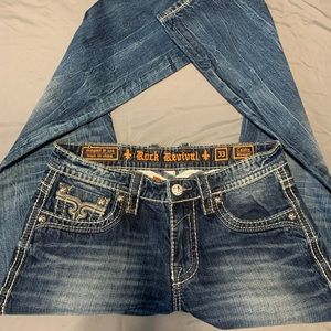 Rock Revival Calden Straight size 33, inseam 32.